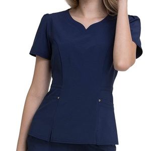 HeartSoul Navy Scrub Top